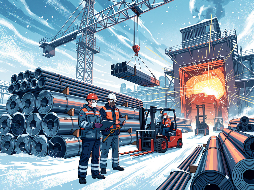 Сталь 09Г2С для Севера: почему её выбирают для мостов, ЛЭП и трубопроводов до −70°C | Блог компании ОборонСпецСплав