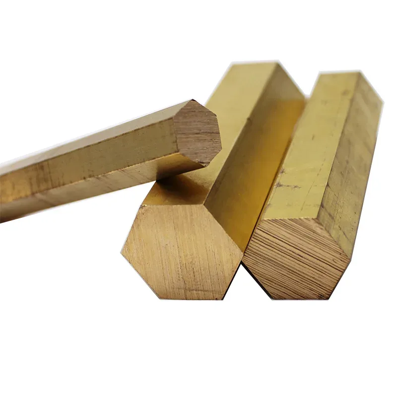 Латунный шестигранник для приборостроения ЛЖС58-1-1 14 мм ГОСТ 2060-2006 высокой точности  ОборонСпецСплав