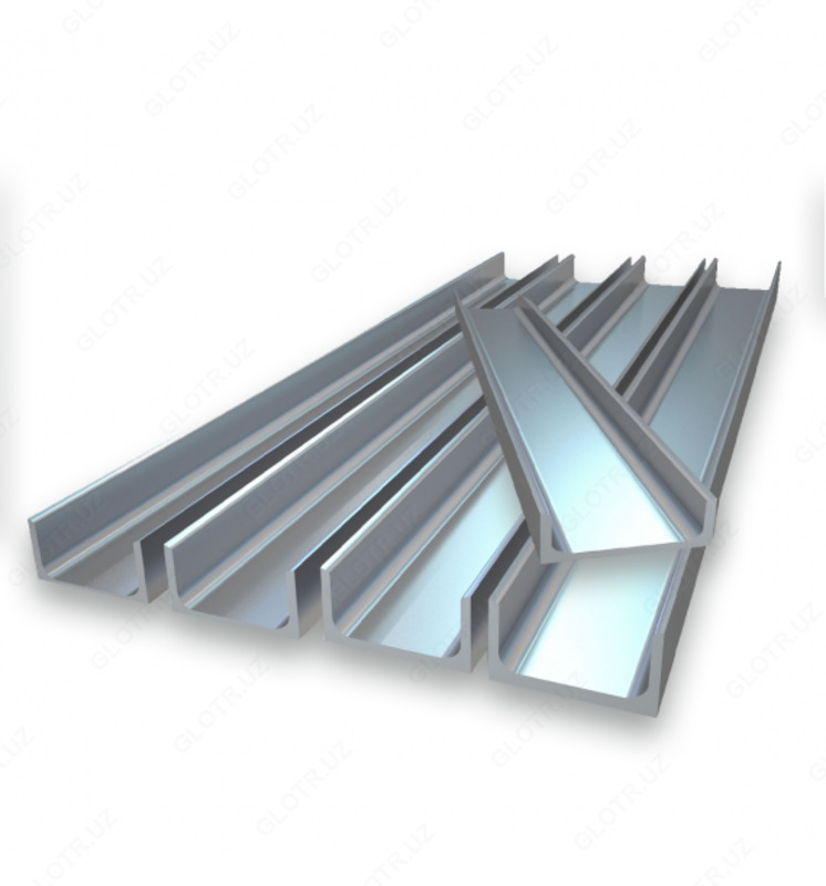 Нержавеющий швеллер AISI 304 50x50x4  ОборонСпецСплав