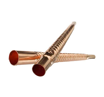 Медная гофрированная труба М3 10x0.95 ГОСТ 1535-91