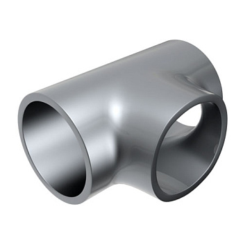 Тройник стальной равнопроходной Дн 219х8,0 (Ду 200) под приварку (импорт) ОборонСпецСплав