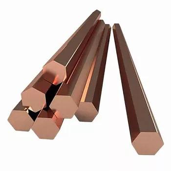 Шестигранник медный ММ 3 мм ГОСТ 1535-2016 тянутый